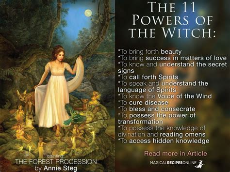 Mystical witch trinkets